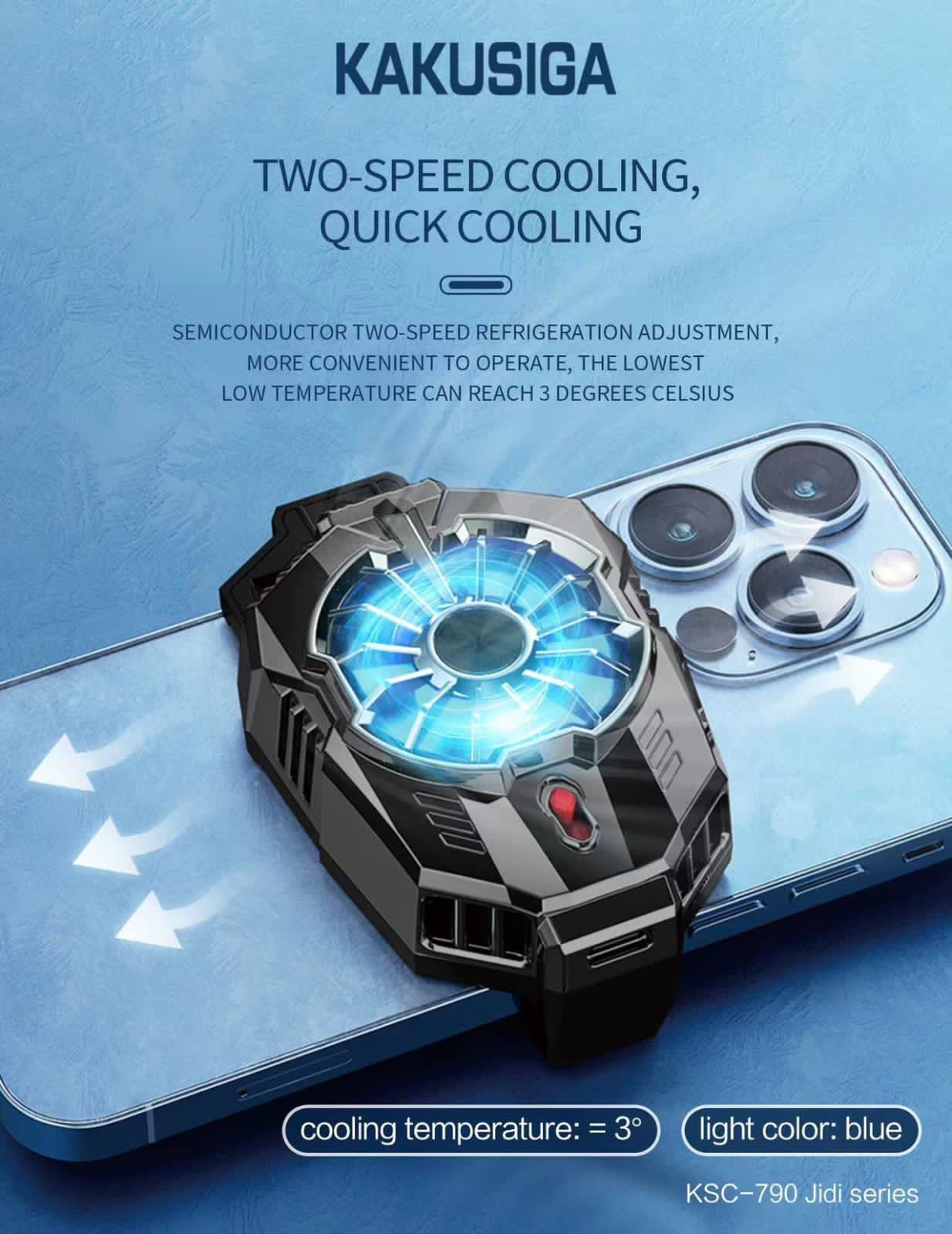 KAKUSIGA KSC-790 Jidi Series – Mobile Phone Cooler