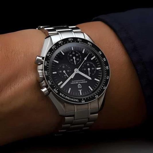 BD Men Silver Stainless Steel Strap Analog Watch