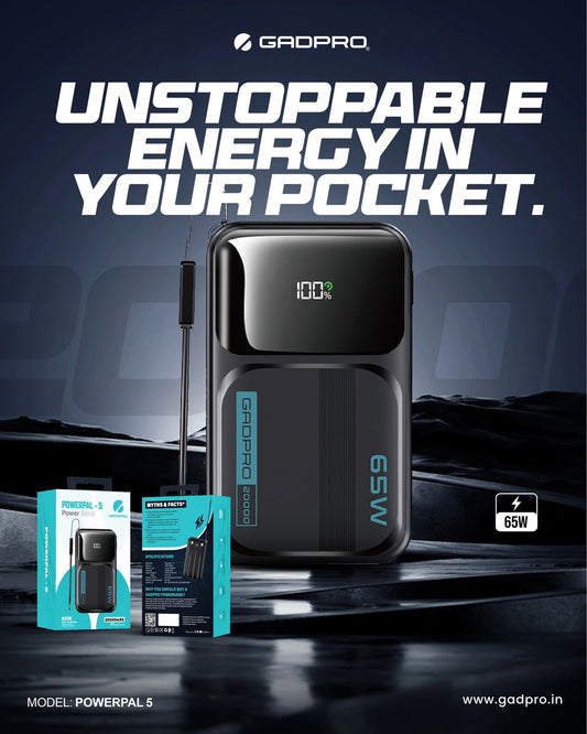 GADPRO POWERPAL - 5 Power Bank