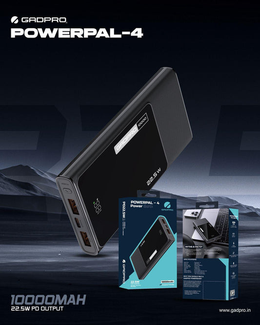 GADPRO POWERPAL - 4 Power Bank